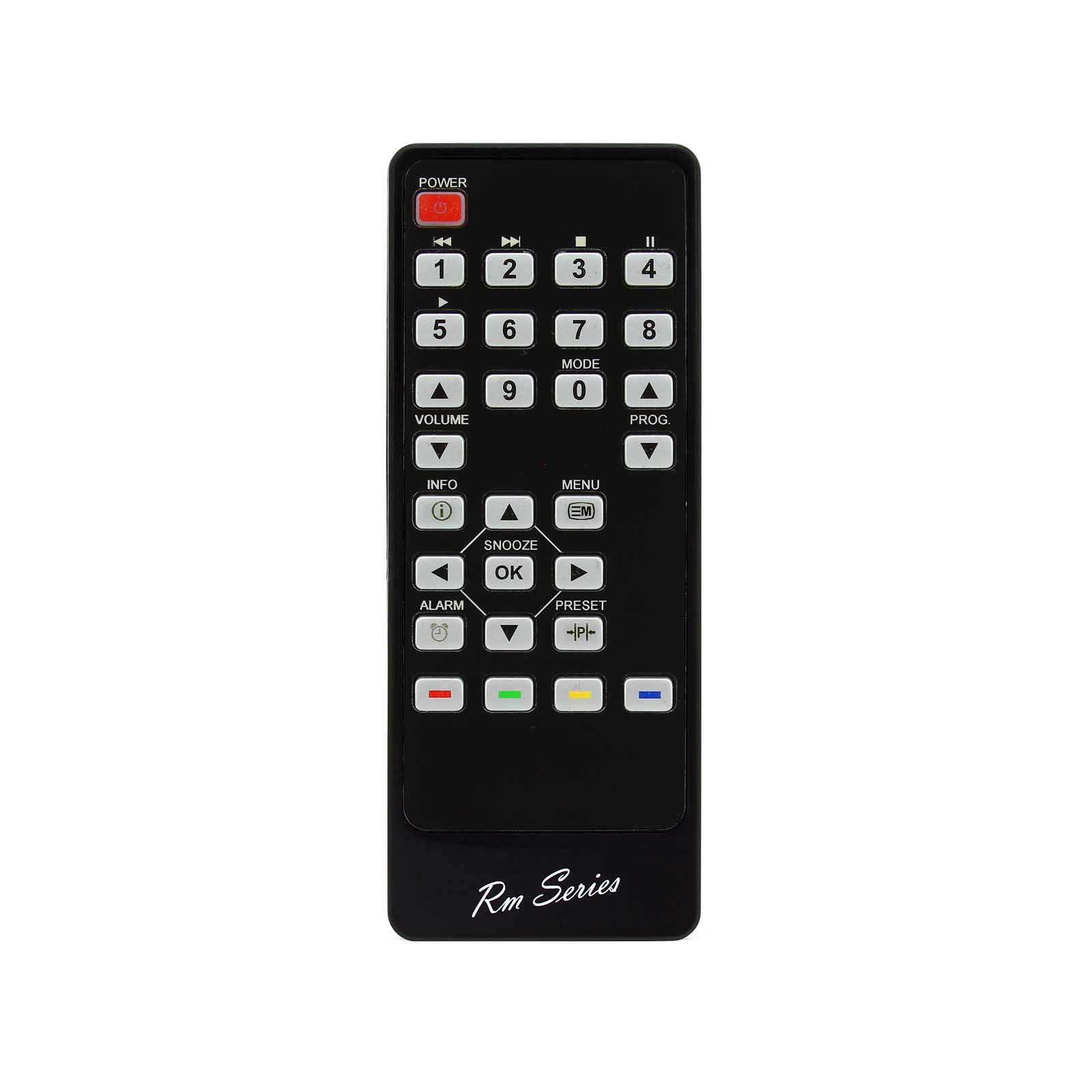 RM-Series Replacement Remote Control for Roberts STREAM93i