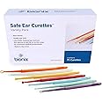 Bionix - Safe Ear Curette Variety Pack, Plastic, Earwax Removal Pack, Helps Remove Wax Buildup, Stainless Steel Curette Alternative, Convenient, Ideal for Healthcare Providers, Single-Use (75 Count)