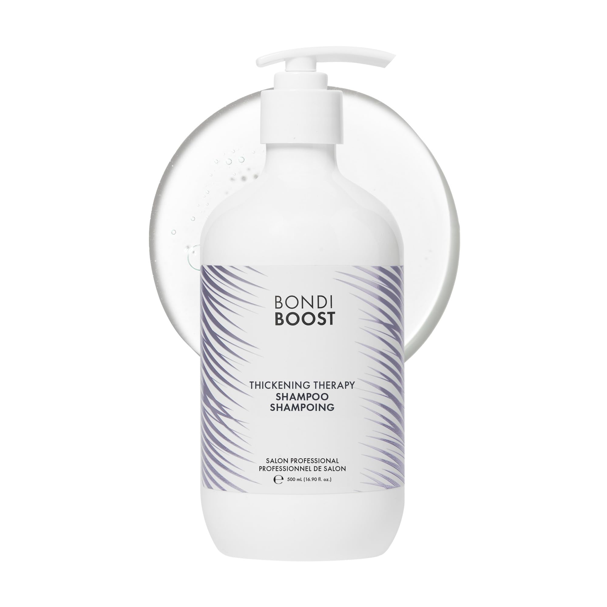 BondiBoost Thickening Therapy Volumising Shampoo - Sulphate-Free, Aloe-Based Formula with Hyaluronic Acid & Biotin for Instant Volume & Density - Vegan & Cruelty-Free, 300ml