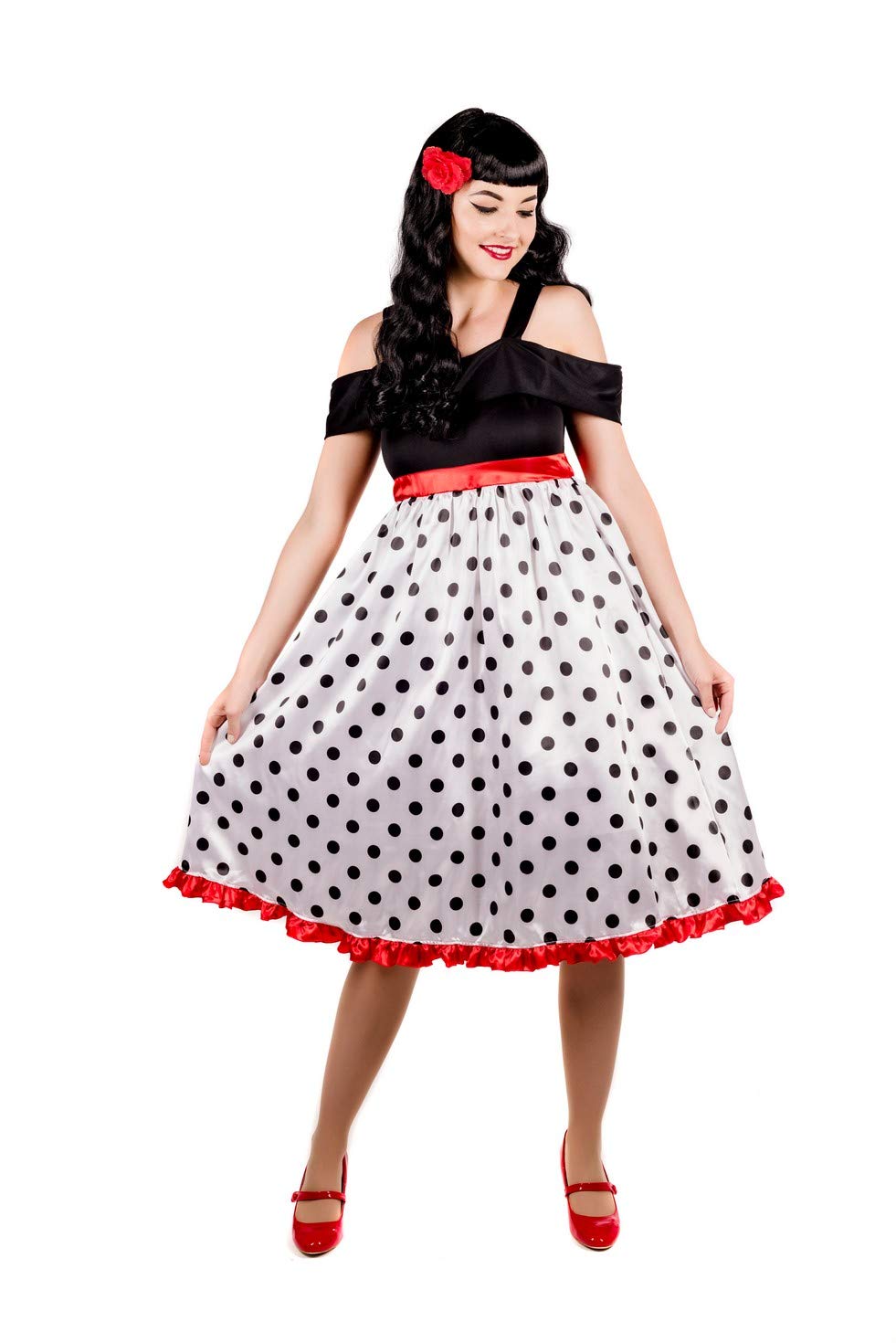 Fun Shack FN4492XXL FN4492 Costume, Womens, 50s Rockabilly, XX-Large