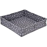 FabiMax Baby Laufgitter 100x100cm - Sicherer Spielraum Für Dein Kind In Grau Mit Sternen