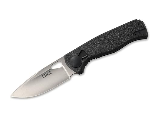 CRKT Unisex – Erwachsene Hvas Taschenmesser schwarz 20,0 cm