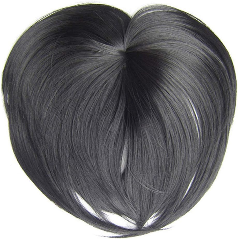 PrettyWit Clip in on Bangs Hair Extensions Fringe Bang-Black 2