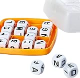 Hasbro C2187 Boggle Classic Word Game 90 Seconds Travel Case Brown view 5