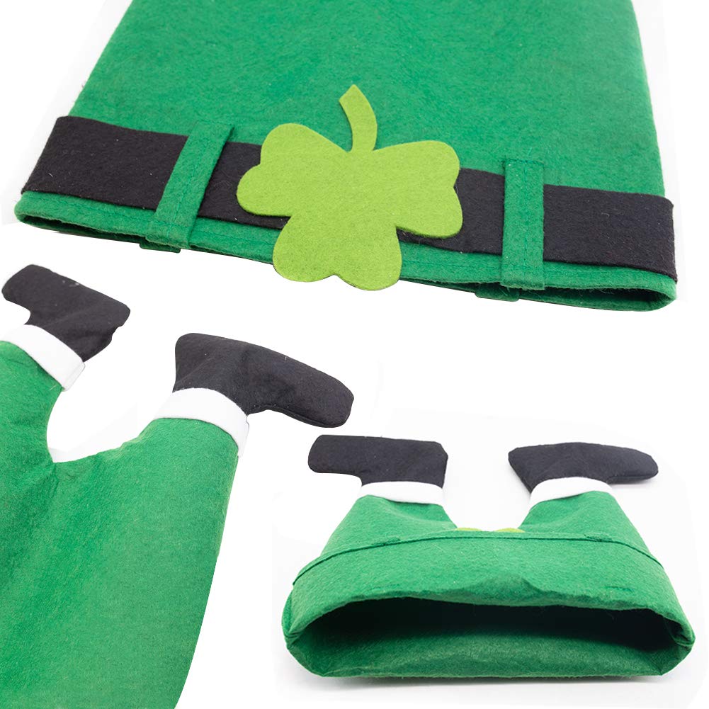 DomeStar St Patricks Day Hat, Funny Hat Novelty Green Hat Crazy Hats Patricks Pants Hat, April Fools Day Decorations