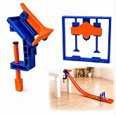 2-Lane Racing Starter and Finish Gate Set, Dual-Lane Launch and Finish Line Accessory for Compatible Racing Track Systems