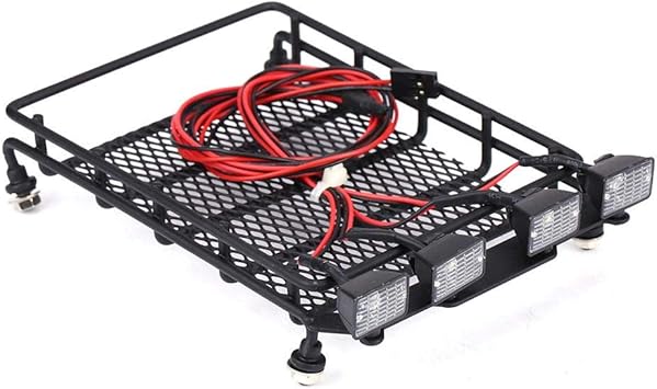 EVTSCAN Portapacchi Per Portapacchi RC Con Luce A LED - Parte Per