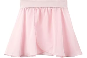 Stelle Ballet Skirts for Girls Toddler Dance Skirt Chiffon Kids Ballet Wrap Skirts