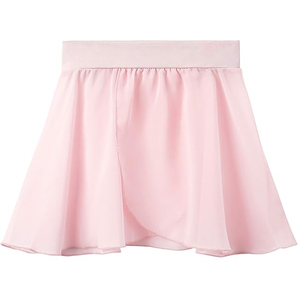 スカート Ballerina drawstring ribbon skirt (pink) Amazon.com: American Trends Girl's Ballet Skirts Sheer