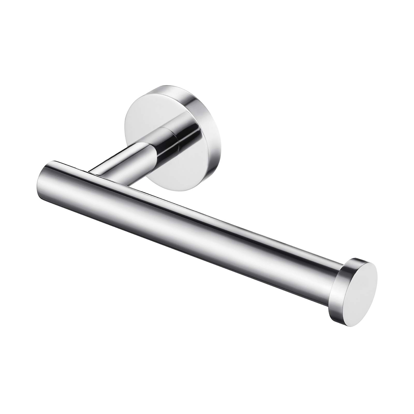 KES Chrome Toilet Roll Holder Wall Mounted Toilet Paper Holder Stainless Steel Tissue Dispenser for Bathroom Polished Steel, A2175S12