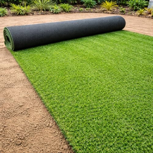 Color Carpet Pasto Sintetico Comfort con medida de 3.0x2.0 metros. Altura de 20mm. Bicolor para dar apariencia más real