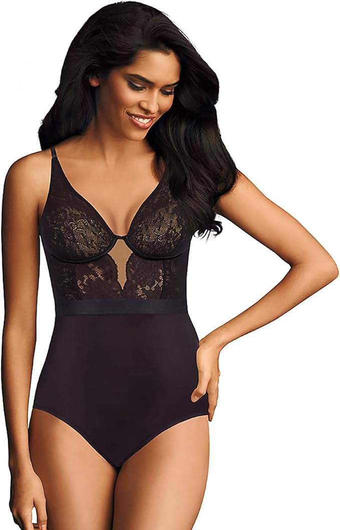 Maidenform Womens Cool Comfort and AntiStatic Body Shaper with Built