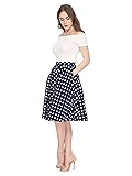 Maggie Tang 1950s Vintage Retro Polka Dots Swing