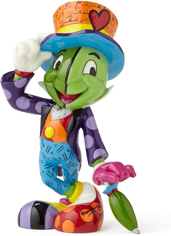 Disney Britto Jiminy Cricket Figurine, 15 cm