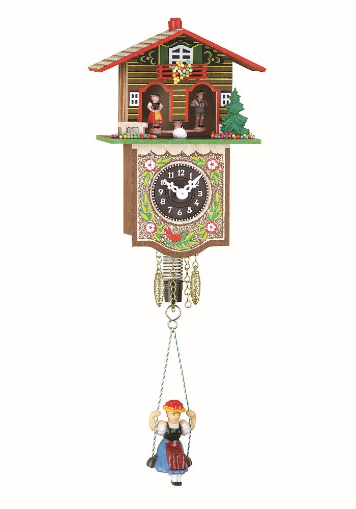 Trenkle Black Forest Clock Black Forest House Weather House TU 809 S