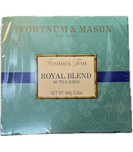 Amazon.com : Fortnum & Mason Royal Blend Tea 50 Tea Bags in Tin