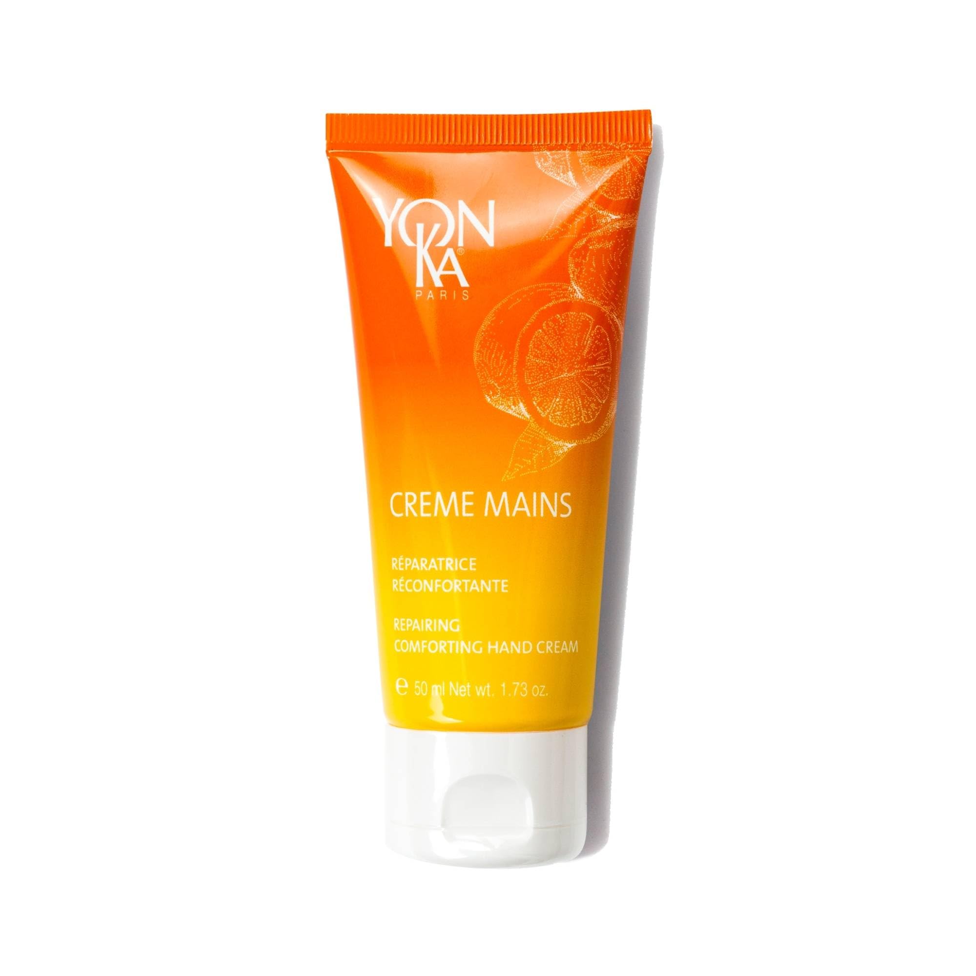 Yon-Ka Vitality Hand Cream 50ml | 3-in-1 Hand Cream Nourishes, Hydrates and Intensely Repairs Very Dry and Damaged Hands | With Shea Butter, Mandarin and Sweet Orange Essences