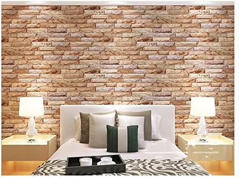 Wall papers 3D-like wallpaper pattern wallpaper bedroom living room TV background brick brick wall bricks, no.9 (deep gray)