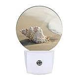 EKOBLA Summer Beach LED Night Light Conch Shell on