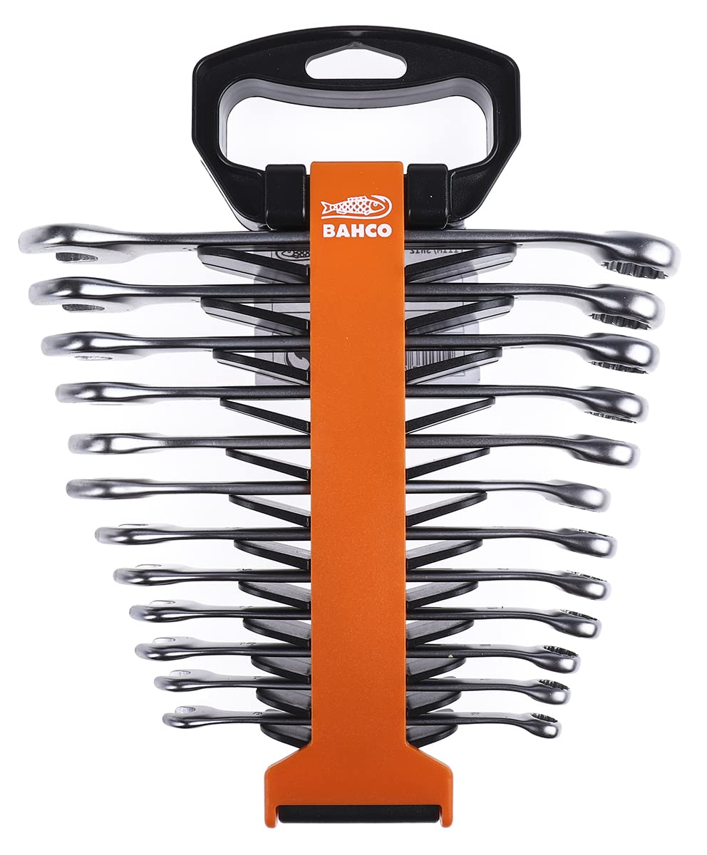 Bahco 111MSET12 Combination Spanner Metric with Chrome Polish (Set of 12)