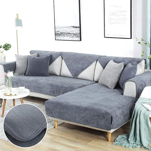 Amazon Com Waterproof Anti Slip Couch Covers Corner Sectional