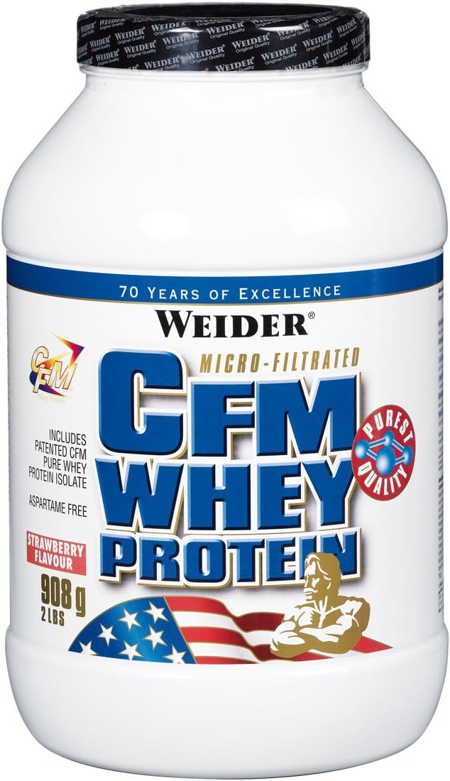 Weider CFM Whey Protein 908 grams Best Protein Isolate (Neutral)
