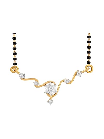 Tbz Mangalsutra Design In Gold Online 