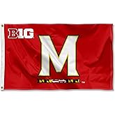 Maryland Terps Large Big Ten 3x5 College Flag