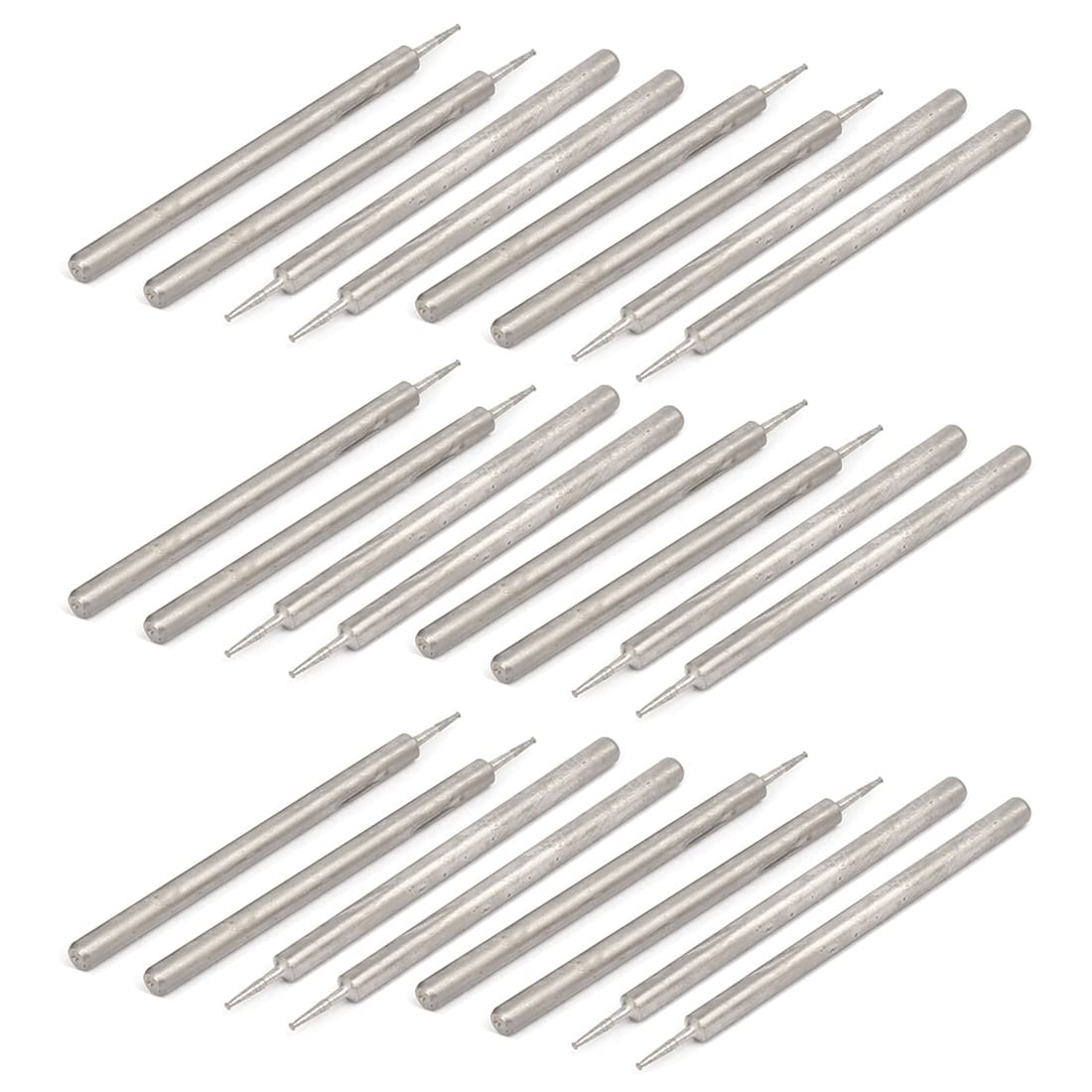 Sourcingmap 2.35mmx0.5mm Diamond Coated Disc Shape Head Grinding Mandrel Mounted Points 24pcs