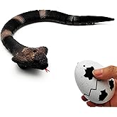 Tipmant Upgrade Remote Control Snake Toy Electric Sensor RC Cobra Realistic Fast Flexible Moving Fake Joke Scary Trick Prank for Pets Cats Dogs Kids Boys Birthday Gifts