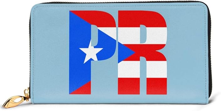 Amazon Com Puerto Rican Flag Fashion Women Leather Wallets Zipper