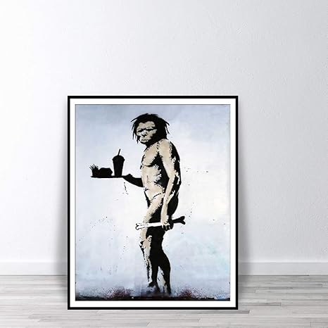 Amazon Com Liwendi Caveman Fast Food Street Graffiti Printable Painting Wall Art Deco Poster 50 70cm Posters Prints Amazon Com Liwendi Caveman Fast Food Street Graffiti Printable Painting Wall Art Deco Poster 50 70cm Posters Prints