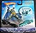 Hot Wheels DC Comics Batman vs Mr Freeze 1:64 Scale Die Cast Car 2 Pack