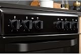 Hotpoint HD5V92KCB 50cm Double Cavity Electric Cooker Black Ceramic Hob view 9