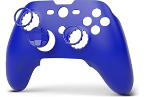 SCUF Valor PRO Controller Removeable Faceplate Cover Kit – Magnetic Attachment, Anti-Friction Rings – Blue