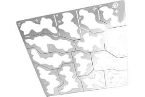 Model Stencil Board Sprays Plate For Hollowed Sprays Plate Digital Camouflage For Various Model Stencil