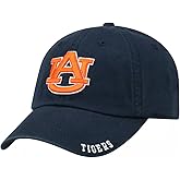 University Auburn Classic Edition Hat Adjustable Team Logo Relaxed Fit Cap (Navy)