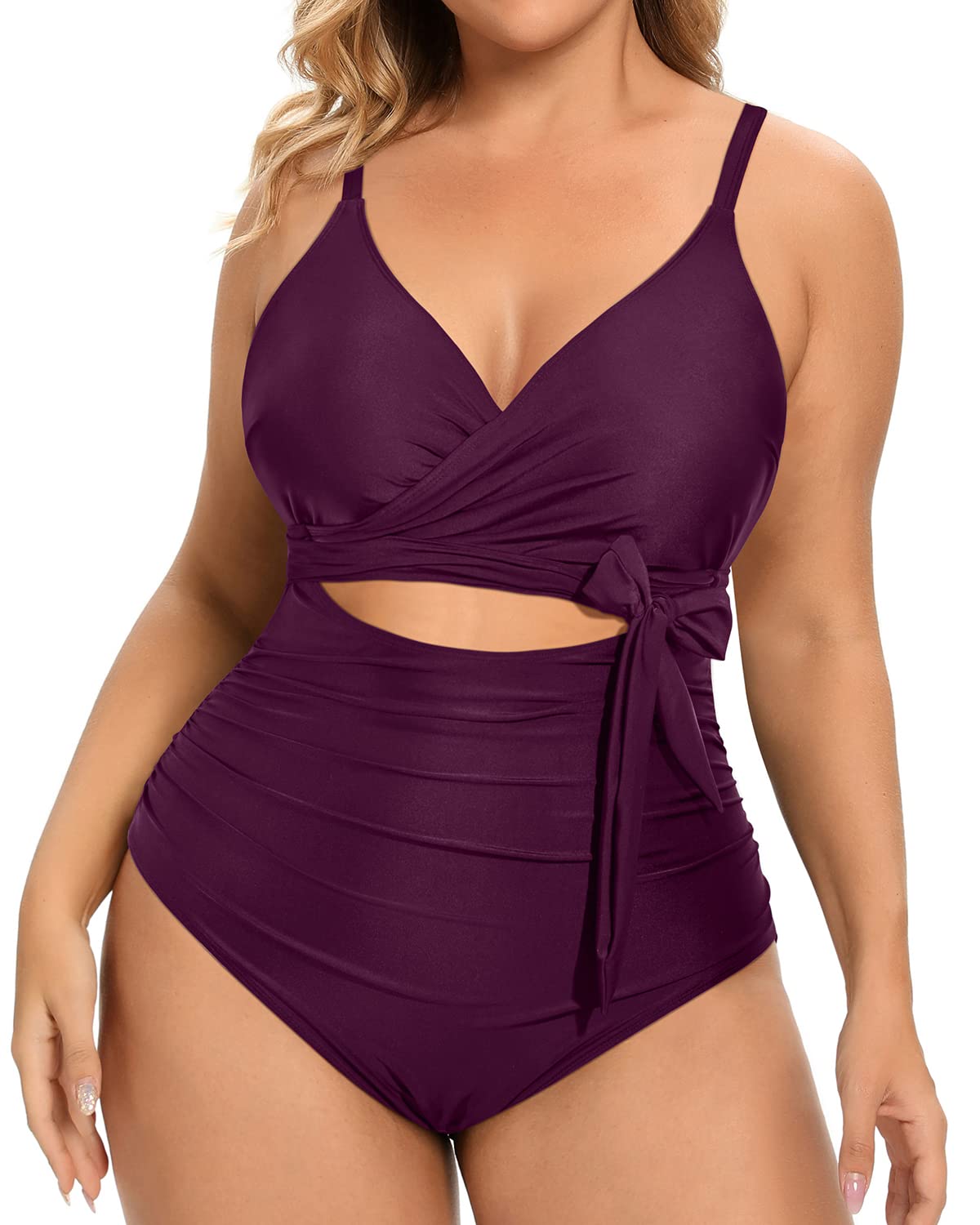 Daci Plus Size One Piece Swimsuit - Tummy Control