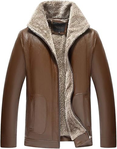 fur lined leather jacket