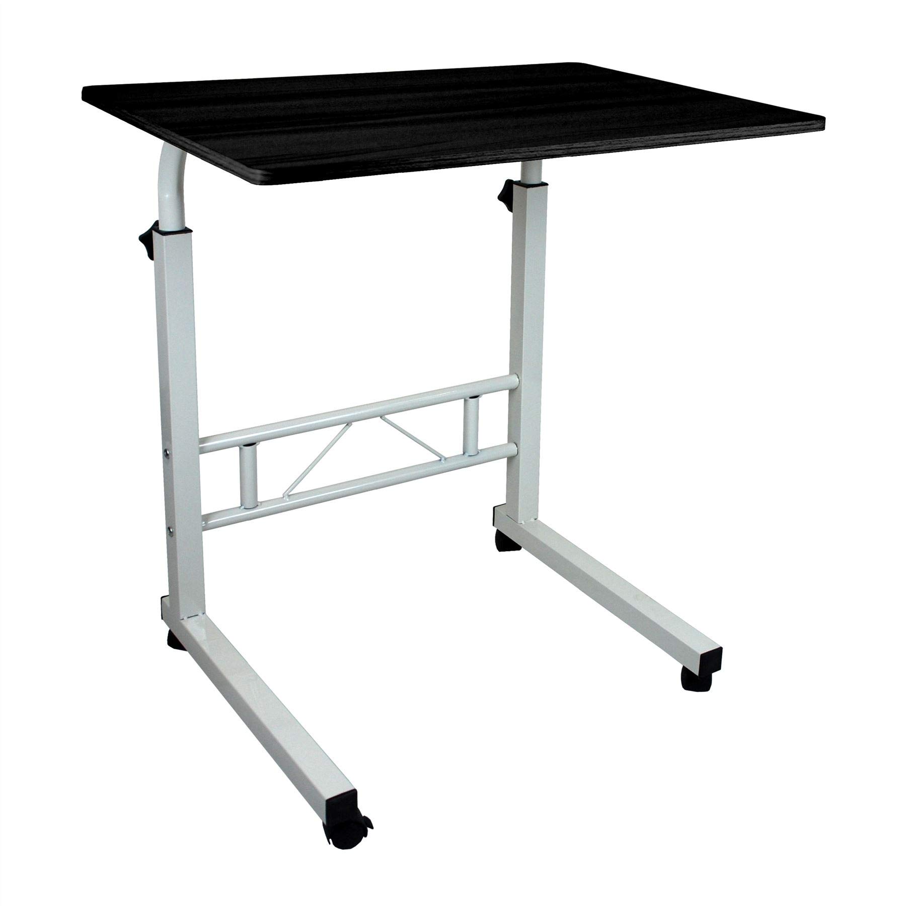 Buy Height Adjustable Mobile Table Workstation Laptop Overbed Multi
