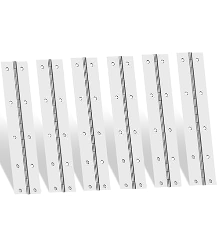 2pcs Continuous & Piano Hinges 12 Inch Heavy Duty Stainless Steel Piano Hinge For - View #10