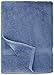 Amazon Brand – Pinzon Organic Cotton Bath Towel, Set of 4, Indigo Blue