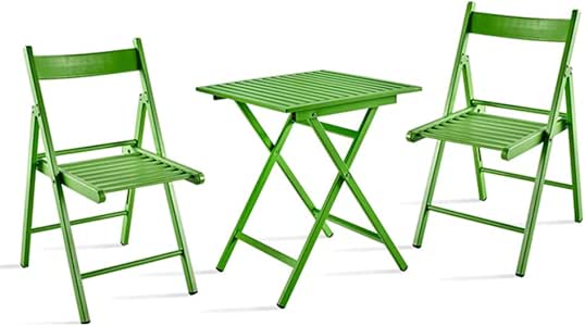 Mesa Combinación de Mesa y Silla al Aire Libre para balcón Plegable de