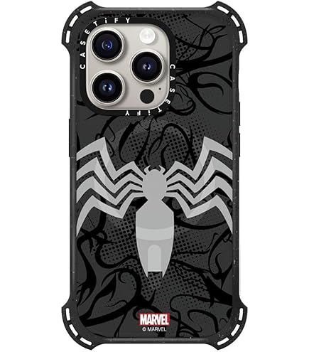 CESETiFY × スパイダーマンヴェノム Amazon.com: CASETiFY Impact iPhone 15 Pro Case [Spider-Man