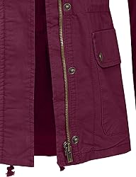J. LOVNY Women's Versatile Military Anorak Jacket
