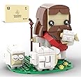 Jesus Building Set, The Good Shepherd Little Jesus Figures, Jesus Doll Toys, Easter and Christmas Building Block, Gifts for for Boys and Girls Ages 6 and Up