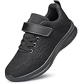 YHOON Boys Girls Shoes Kids Sneakers Breathable Athletic Running Tennis Shoes for Toddler/Little Kid/Big Kid