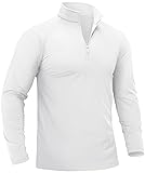 TACVASEN Mens Quarter Zip Pullover Men Sweatshirts