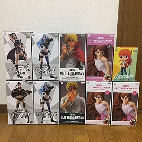 Amazon ワンピース フィギュア ニコ ロビン ナミサンジ 等 プライズ品 フィギュア ドール 通販