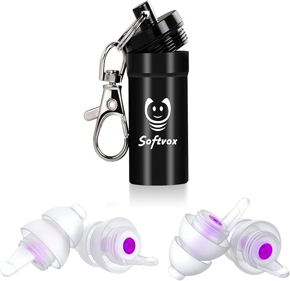 2 Pairs Small Ear Plugs for Sleeping, Sleep Ear Plugs for